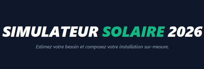Outil de simulation économie énergie